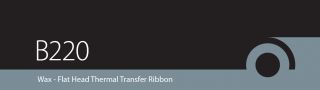 B220/W90 Thermal Transfer Ribbons