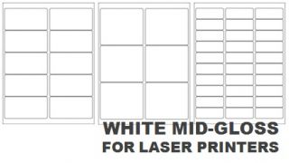 Mid-Gloss Laser Labels