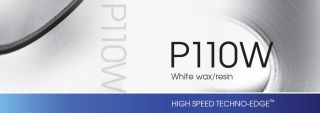 P110W White High Speed Near Edge Wax/Resin Ribbons