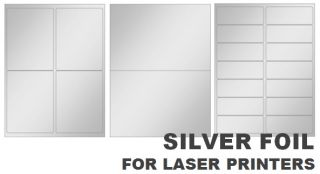 Silver Foil Laser Labels