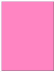 8.5" x 11" 1UP Fluorescent Pink Laser Labels